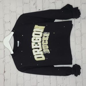 Oregon Ducks Crop Sweatshirt